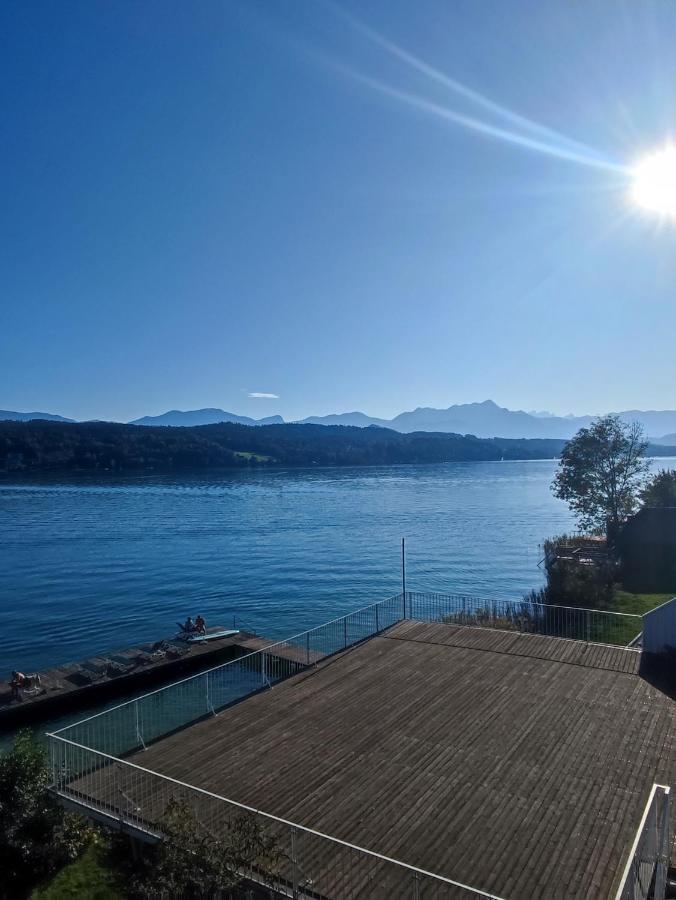 Appartement Mit Seeblick & Seezugang Sekull Bagian luar foto
