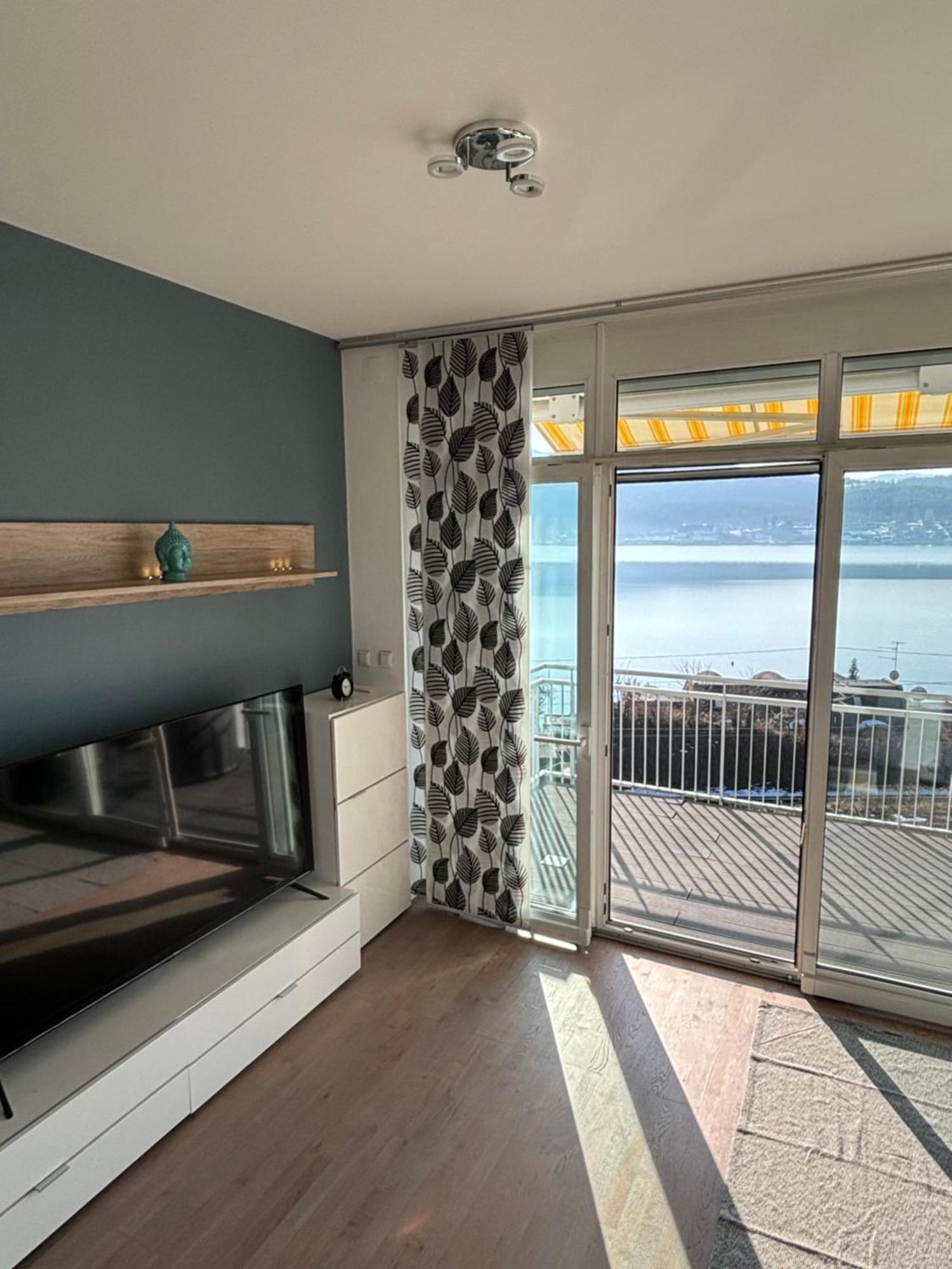 Appartement Mit Seeblick & Seezugang Sekull Bagian luar foto